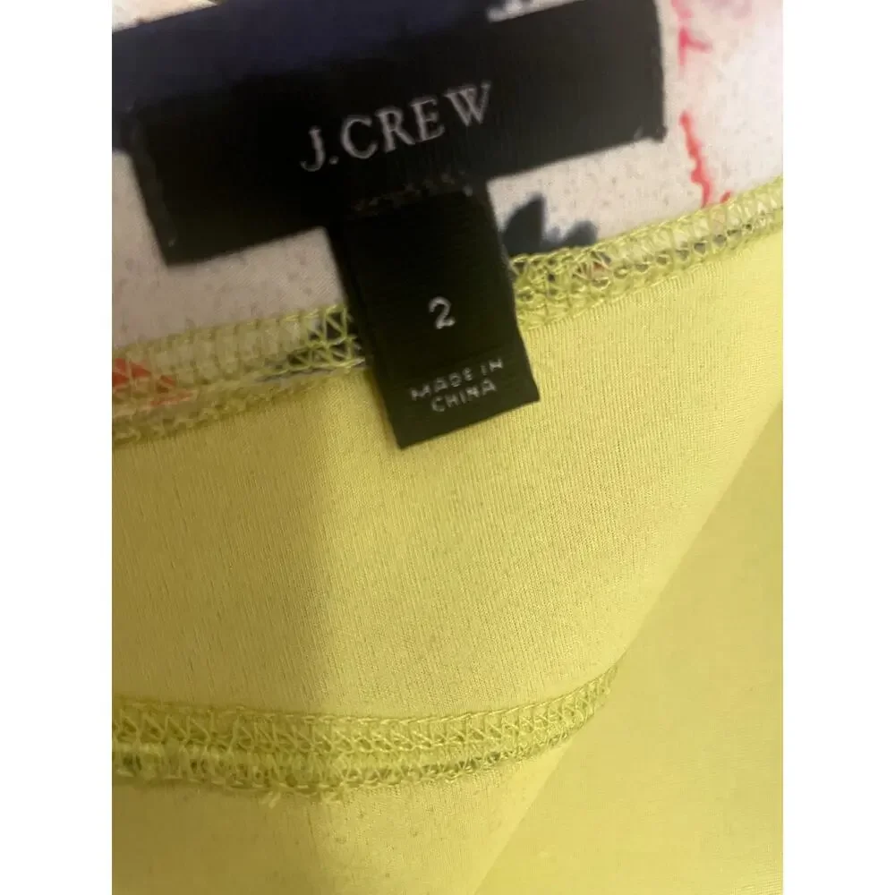 J.Crew Cove Floral Neoprene Surf Scuba size 2